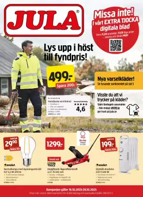 Jula reklamblad (giltig till och med 29-10)