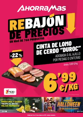 Folleto AhorraMas (válido hasta el 22-10)