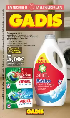Folleto Gadis (válido hasta el 22-10)