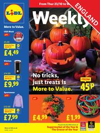 Lidl leaflet week 43 Page 1