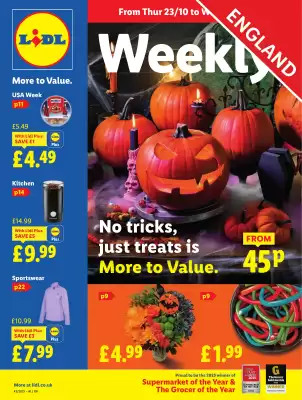 Lidl leaflet (valid until 29-10)