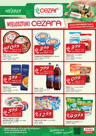 Cezar Delikatesy gazetka Strona 1