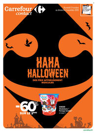 Catalogue Carrefour Contact | HAHA HALLOWEEN page 1