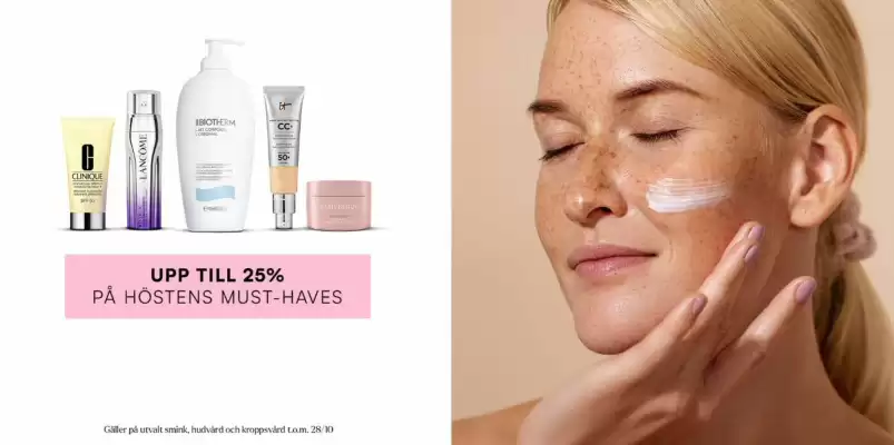 Parfym reklamblad (giltig till och med 28-10)