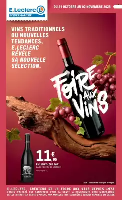 Catalogue E.Leclerc (valable jusqu'au 2-11)