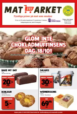 MatArket reklamblad (giltig till och med 19-10)