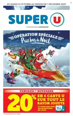 Catalogue Super U (valable jusqu'au 7-12)