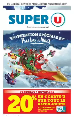 Catalogue Super U (valable jusqu'au 7-12)