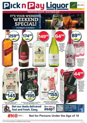 Pick n Pay Liquor catalogue