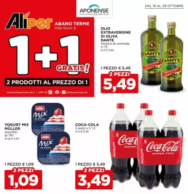 Volantino Alì Supermercati (valido fino al 29-10)