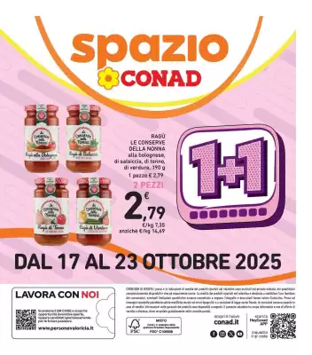 Volantino Spazio Conad (valido fino al 23-10)