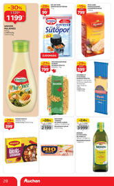 Auchan akciós újság hét 42 Oldal 28