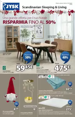 Volantino JYSK (valido fino al 30-11)