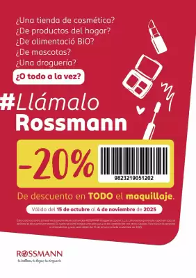 Folleto Rossmann (válido hasta el 4-11)
