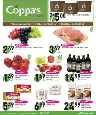 Coppa's Fresh Market flyer (valid until 23-10)