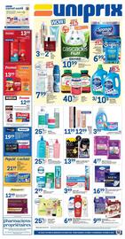 Uniprix flyer week 42 Page 1