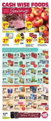 Cash Wise flyer (valid until 22-10)