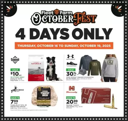 Mills Fleet Farm weekly ad (valid until 21-10)