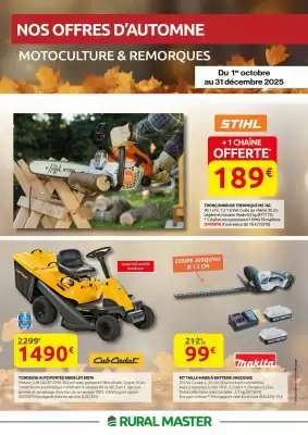 Catalogue Rural Master (valable jusqu'au 31-12)