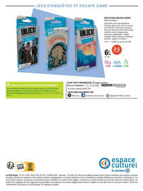 Catalogue E.Leclerc Espace Culturel page 20