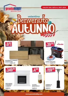 Volantino Pronto Hobby (valido fino al 9-11)