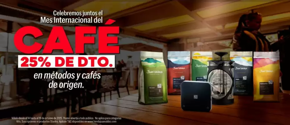 Catálogo Juan Valdez Café (válido hasta 19-10)