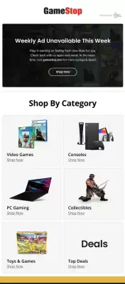 Game Stop weekly ad (valid until 19-10)