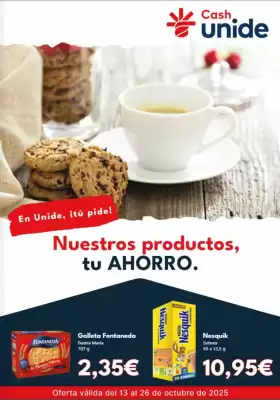 Folleto Cash Unide (válido hasta el 26-10)