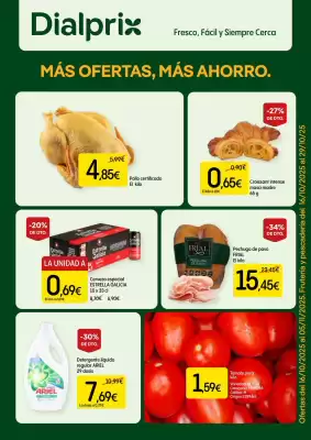 Folleto Dialprix (válido hasta el 5-11)