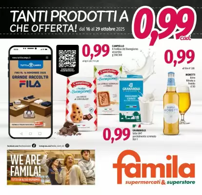 Volantino Famila Superstore (valido fino al 29-10)