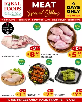 Iqbal Foods flyer (valid until 22-10)