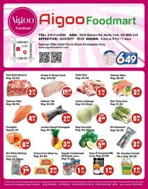 Aigoo Foodmart flyer week 42 Page 1
