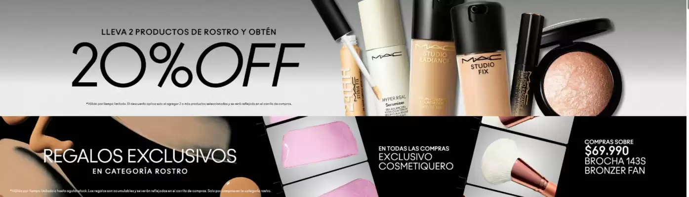 Catálogo MAC Cosmetics (válido hasta 30-10)