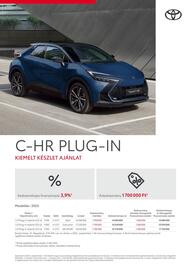 Toyota akciós újság | C-HR plug-in Oldal 1