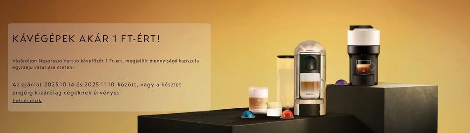 Nespresso akciós újság Oldal 1