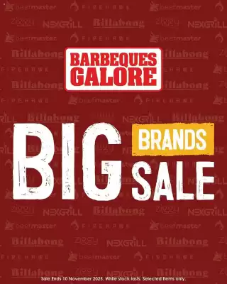 Barbeques Galore catalogue (valid until 10-11)