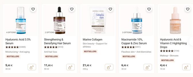 Catalogue Aroma Zone page 1