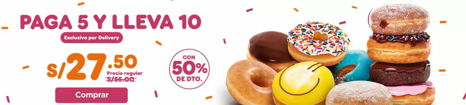 Catálogo Dunkin Donuts (válido hasta 28-10)