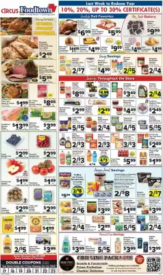 Foodtown supermarkets weekly ad (valid until 23-10)