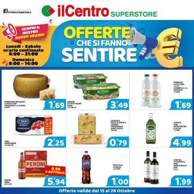 Volantino Il Centro Superstore (valido fino al 28-10)