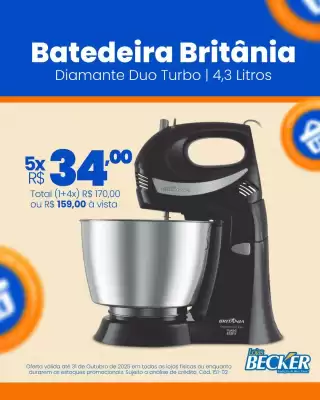 Folheto Lojas Becker (válido até 31-10)