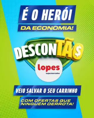 Folheto Lopes Supermercados (válido até 20-10)