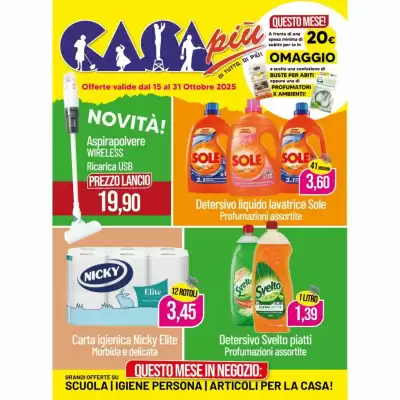Volantino Casa Più (valido fino al 31-10)