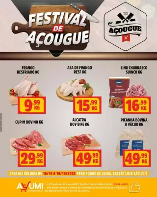 Folheto Ayumi Supermercados (válido até 19-10)