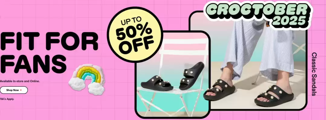 Crocs catalogue (valid until 31-10)
