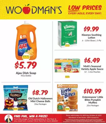 Woodman's weekly ad (valid until 22-10)