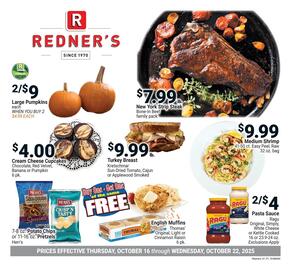 Redner's Warehouse weekly ad week 42 Page 1