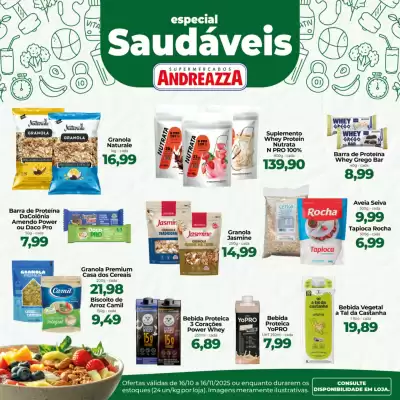 Catálogo Supermercados Andreazza (válido até 16-11)