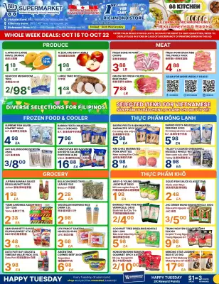 88 Supermarket flyer (valid until 22-10)