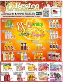 Bestco Food Mart flyer week 42 Page 1